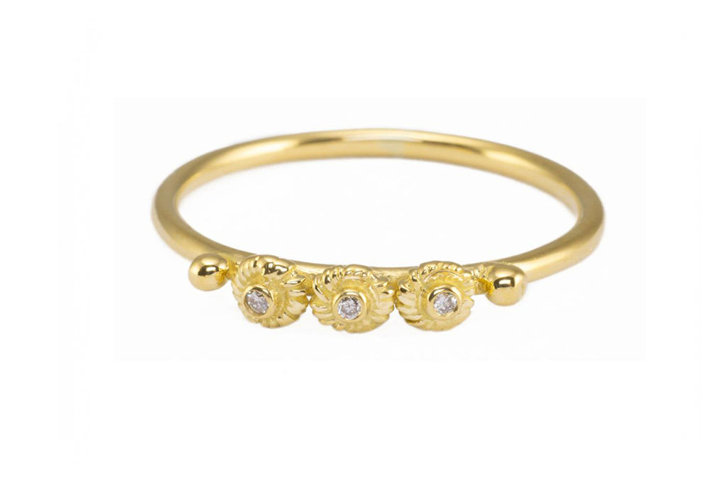 BAGUE ROSES 3