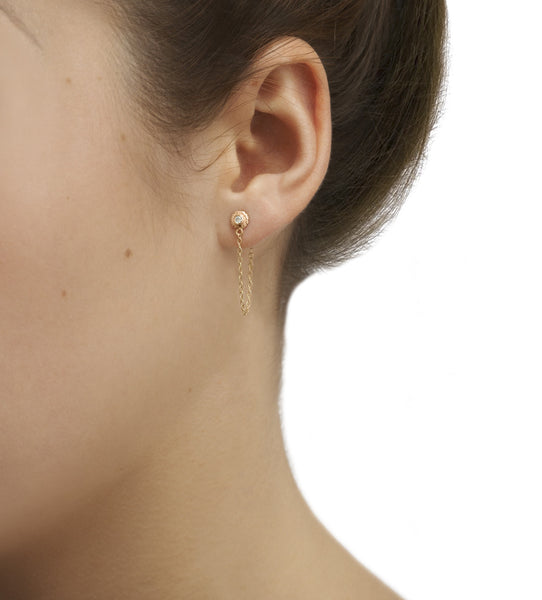 CHAINE SOLITAIRE FLEUR S