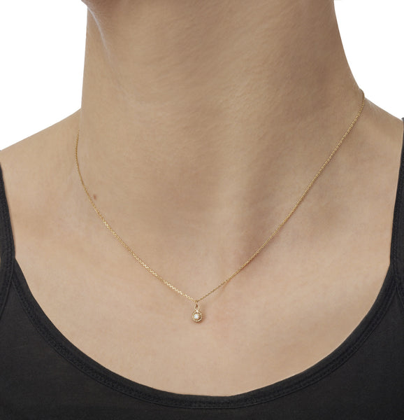 COLLIER PENDENTIF SOLITAIRE S