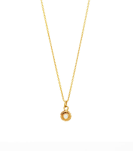 COLLIER PENDENTIF SOLITAIRE S
