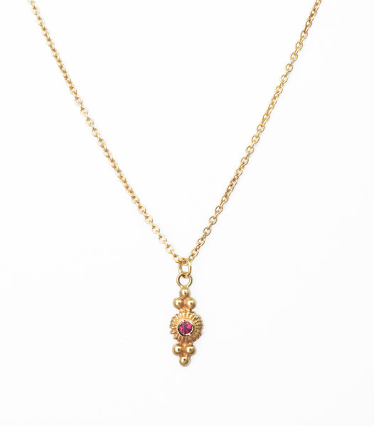 COLLIER PENDENTIF FLEUR
