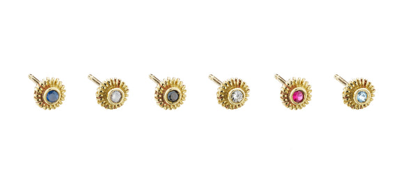 PUCE SOLITAIRE FLEUR S